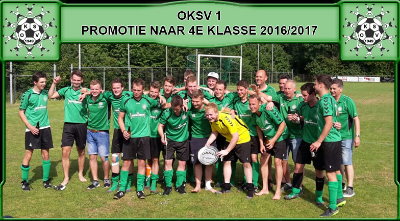 OKSV 1 - Promotie naar de 4e klasse 2016-2017
